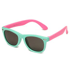 Silicone Kids Sunglasses – UV400 TR90 Goggles for Outdoor UV Protection