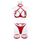 Tassel Lingerie Set – Cut Out Two Piece Set for Sexy Women's Underwear