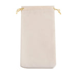 Velvet Drawstring Jewelry Bags – 8x22cm Pouches for Wedding Party Favors