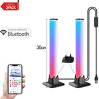 RGB LED Light Bar – Music Rhythm Sensing Desktop Lamp for Gaming Decor