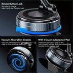 Magnetic Car Phone Holder – 360° Rotatable Suction Mount for Navigation