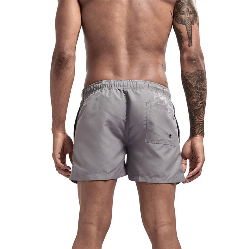 Mens Quick Dry Swim Trunks – Lightweight Beach Shorts for Summer Swimming