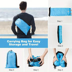 Portable Inflatable Sofa – Folding Air Lounger for Camping and Outdoor Travel