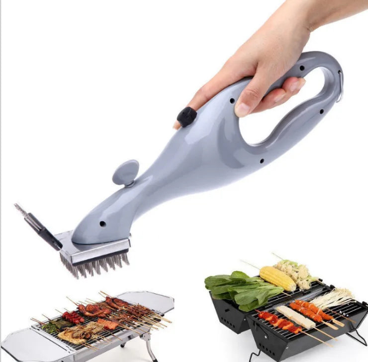 BBQ Steam Cleaning Brush – Scraper Tool for Gas and Charcoal Grills
