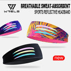 Stretchy Sports Sweatband – Moisture Wicking Headband for Gym and Fitness