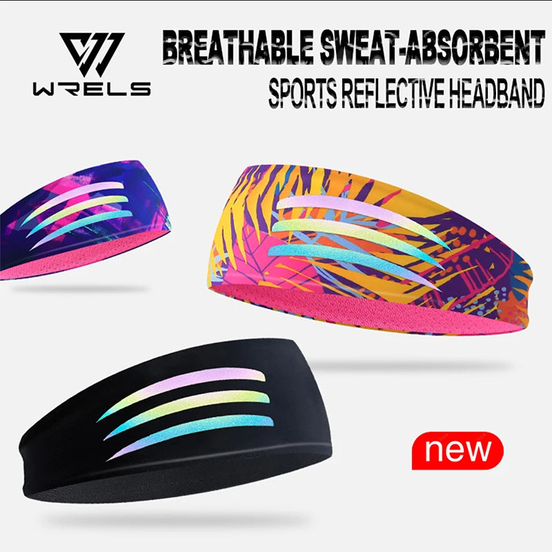 Stretchy Sports Sweatband – Moisture Wicking Headband for Gym and Fitness