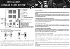 Universal Car Alarm System – Push Button Remote Start for Vehicle Security