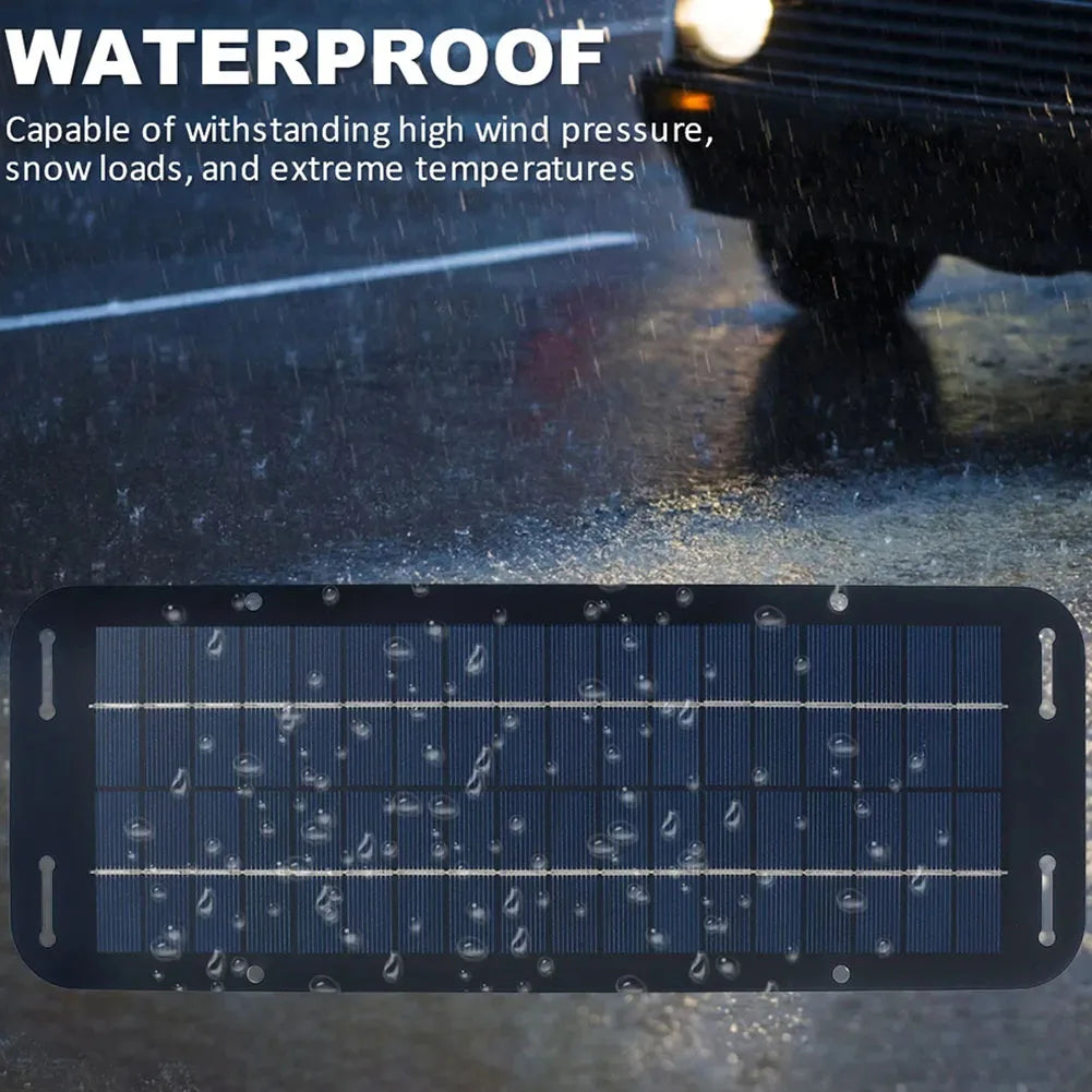 60W Solar Battery Trickle Charger – 12V Portable Panel for Car Boat Caravan