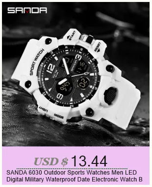 Silicone Quartz Wristwatch – Lightweight Sport Clock for Students