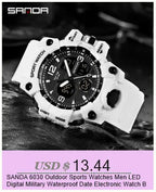 Silicone Quartz Wristwatch – Lightweight Sport Clock for Students