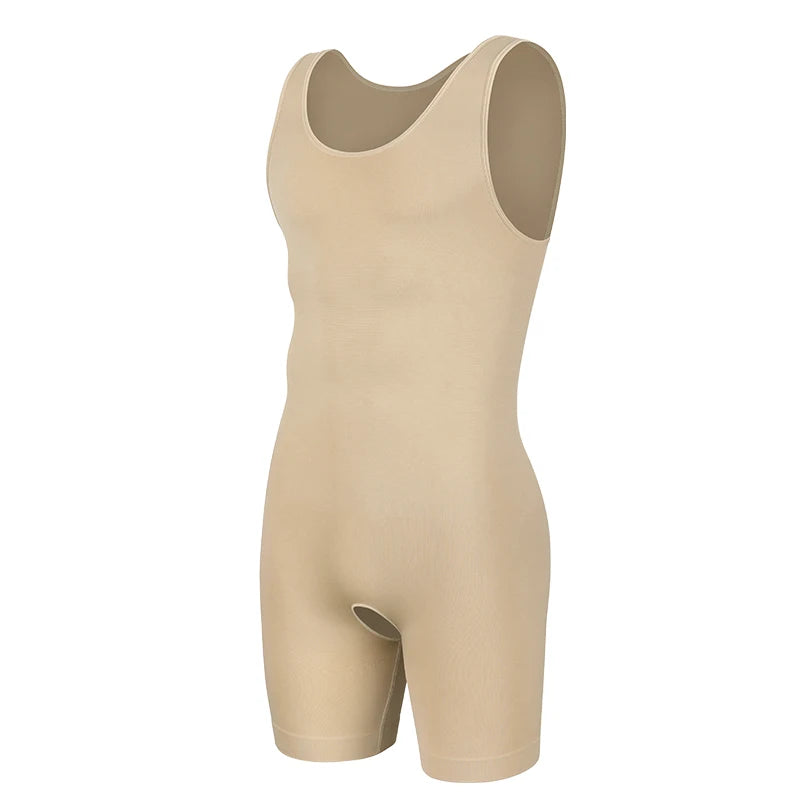 Men Full Body Shapewear – Compression Bodysuit for Tummy Control