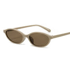 Oval Sunglasses – Small Retro Fashion Shades for Women and Men
