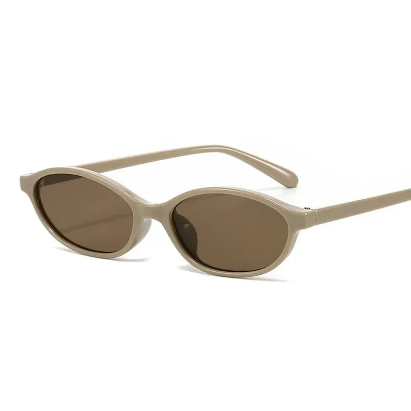 Oval Sunglasses – Small Retro Fashion Shades for Women and Men