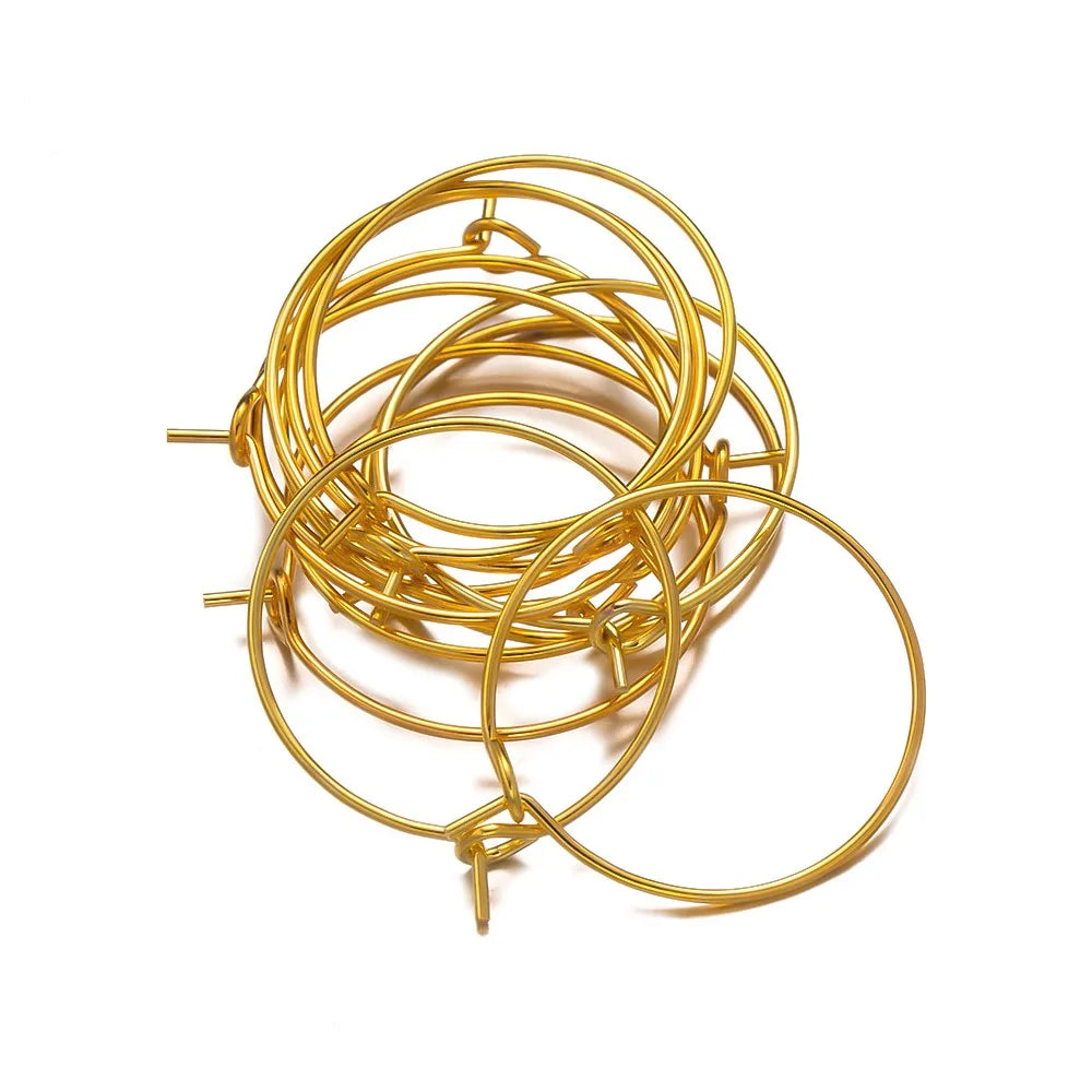 Surgical Stainless Steel Hoop Findings – Hypoallergenic DIY Jewelry Making