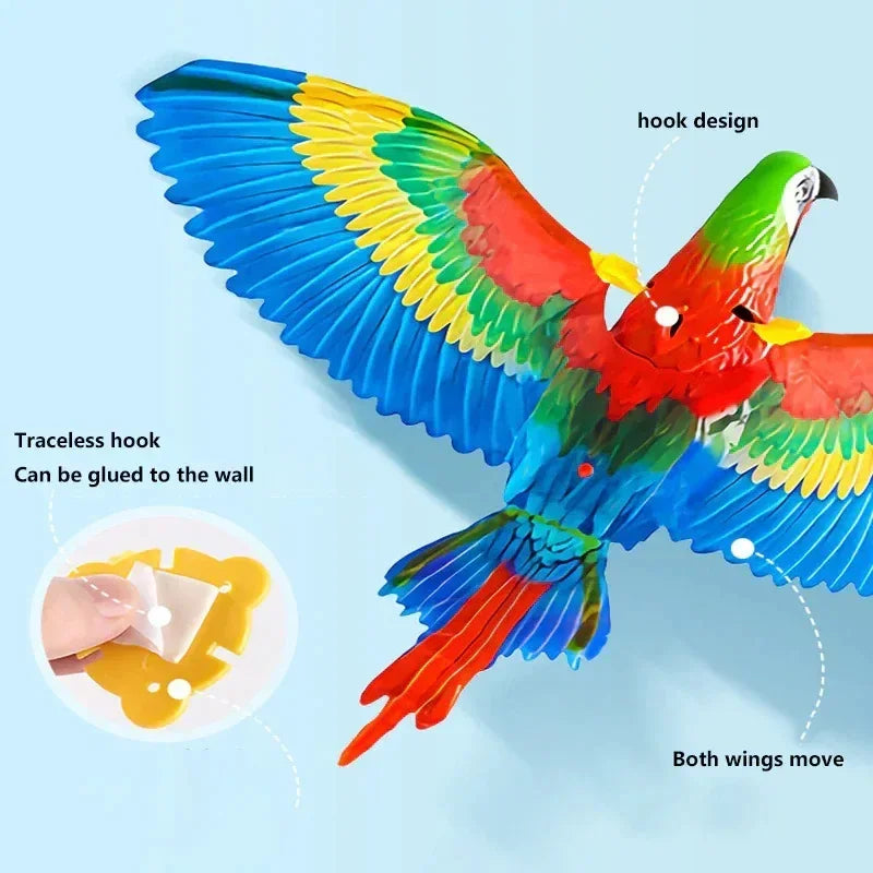 Interactive Hanging Eagle Cat Toy – Electric Flying Bird for Pet Exercise