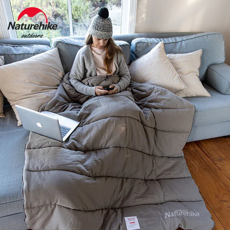 Ultralight Winter Sleeping Bag – Waterproof Hooded Gear for Outdoor Camping