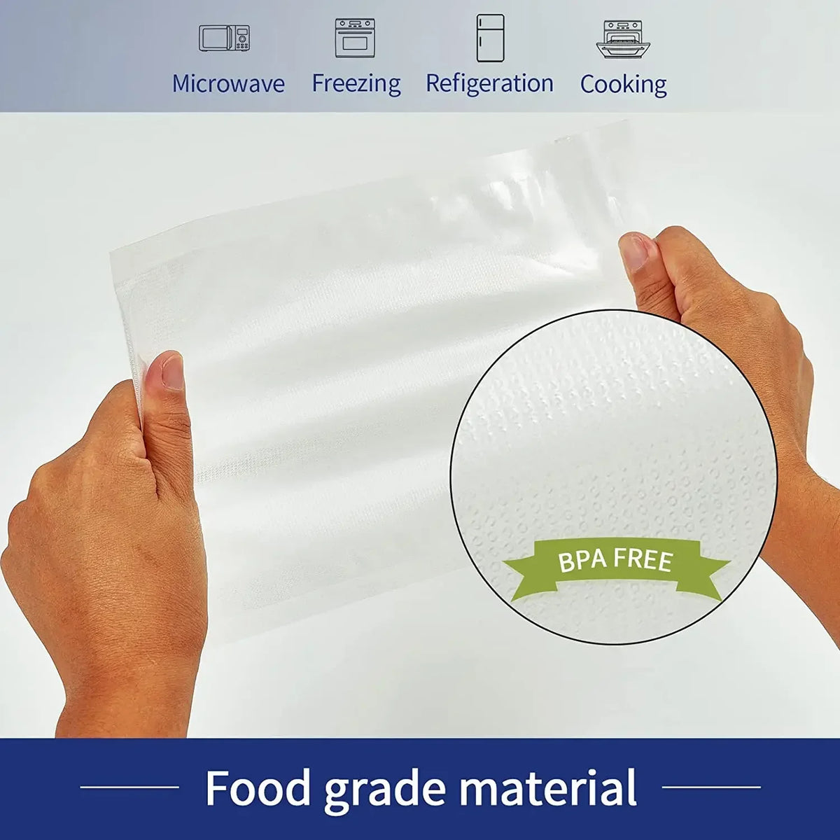Vacuum Sealer Bags – BPA-Free Food Storage for Sous Vide and Kitchen Preservation