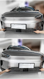 Aluminum Alloy Front Grille Cover – Protective Radiator Trim for Geely Geometry C