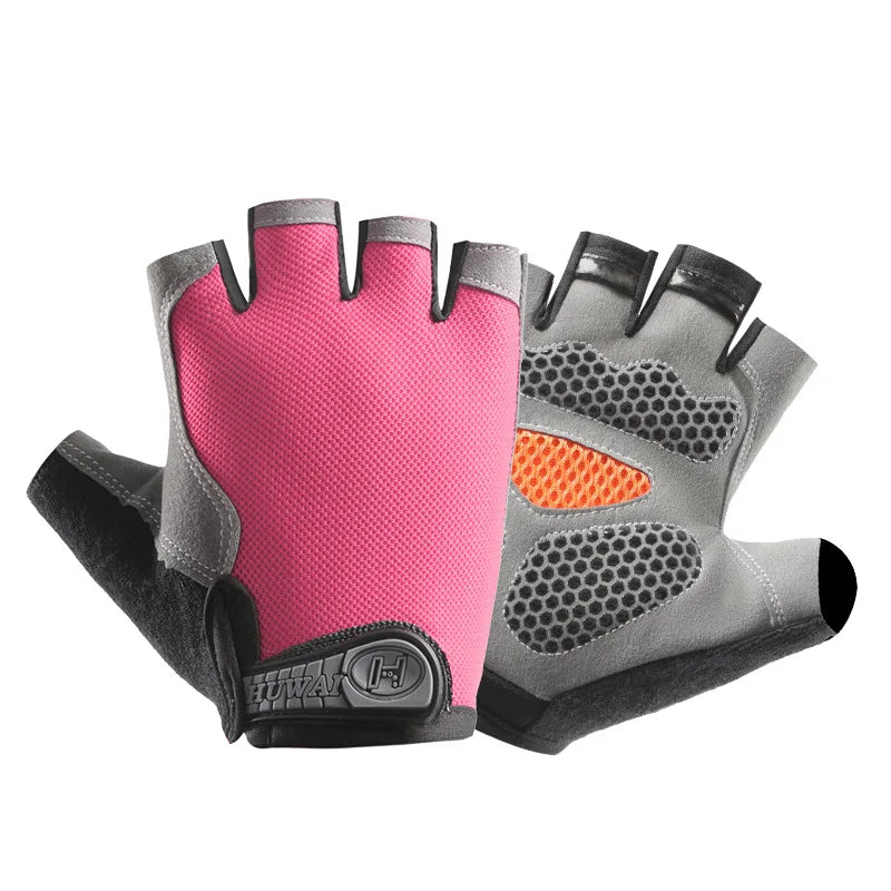 Half Finger Sport Gloves – Breathable Anti-Slip for Cycling and Gym