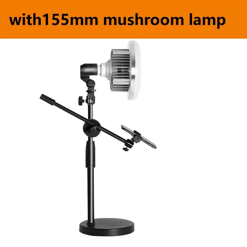 Overhead Tripod Stand – Ring Light with Phone Holder for Nail Art Photography