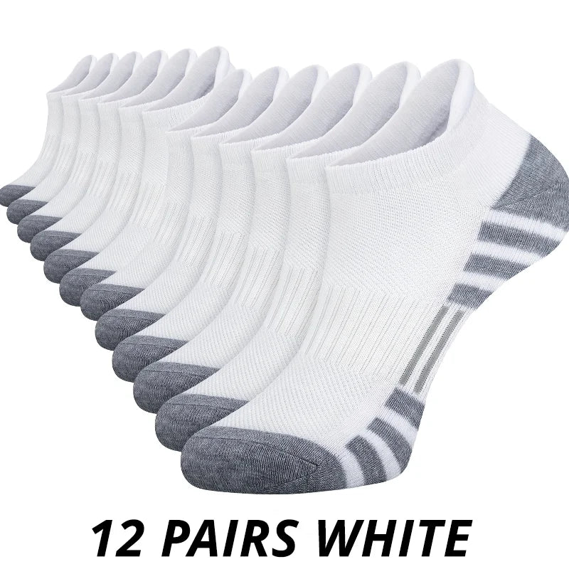 Athletic Football Socks – Soft Ground-Gripping Crew for Men's Gym Training