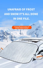 Waterproof Windshield Sunshade – Protective Cover for Winter Snow and Sun
