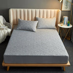 Quilted Waterproof Mattress Protector – Fitted Sheet for Bedding Protection