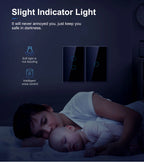 Smart Wifi Touch Light Switch – No Neutral Wire Required for Home Automation