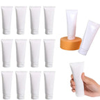 Empty Plastic Cosmetic Squeeze Tubes – Travel Size Refillable Containers for Toiletries