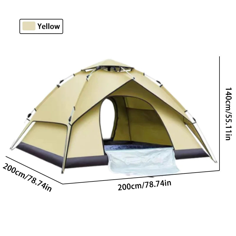 Automatic Camping Tent – Waterproof Double-Deck Shelter for Outdoor Travel