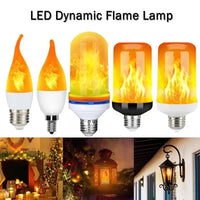 LED Flame Effect Light Bulb – Dynamic Fire Simulation for Home Decoration
