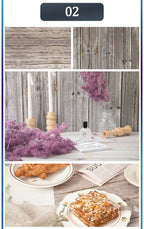 Marble Wood Grain Photography Backdrop – 57x87cm Waterproof Studio Props
