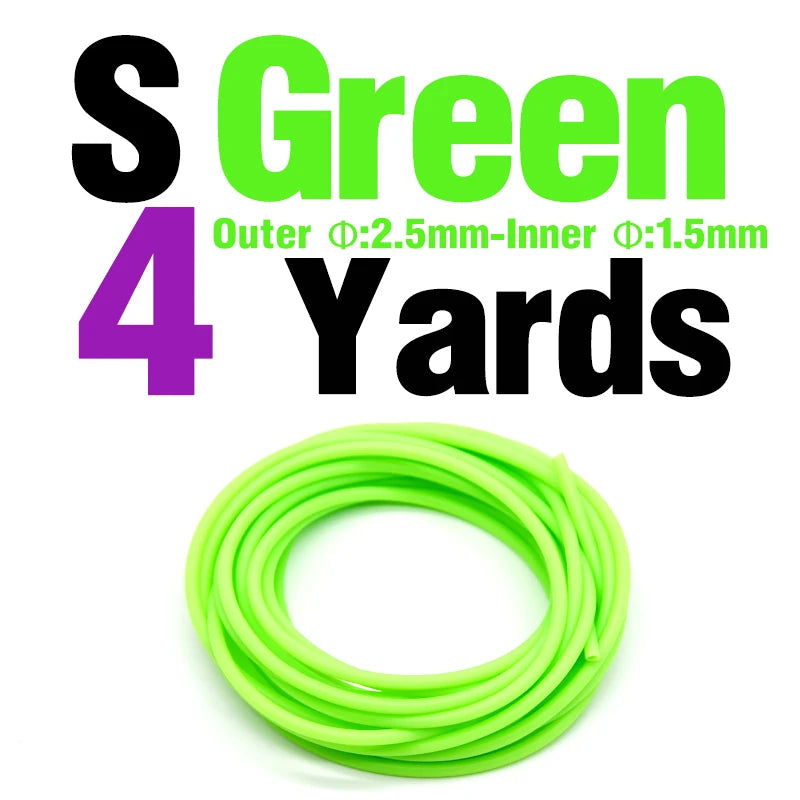 Luminous Silicone Fishing Tubing – Glow Rig Making Accessories for Anglers