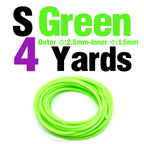 Luminous Silicone Fishing Tubing – Glow Rig Making Accessories for Anglers