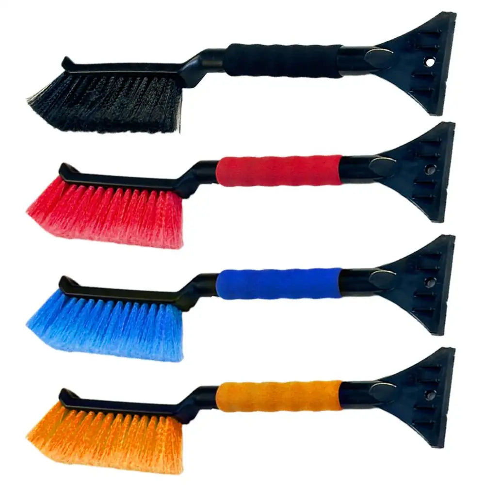 Car Snow Brush and Ice Scraper – Ergonomic Foam Grip for Winter Vehicle Care