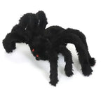 Giant Plush Spider Decoration – 30-200cm Horror Prop for Halloween Party