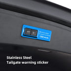 Tailgate Warning Sticker – Reflective Decal for Audi S-Line Trunk Access