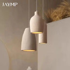 Wabi Sabi LED Chandelier – Modern Minimalist Pendant Light for Dining Room