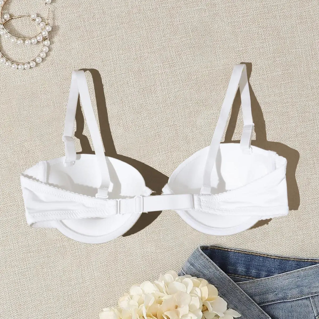 Front Closure Demi Bra – Invisible T-Shirt Lingerie for Women