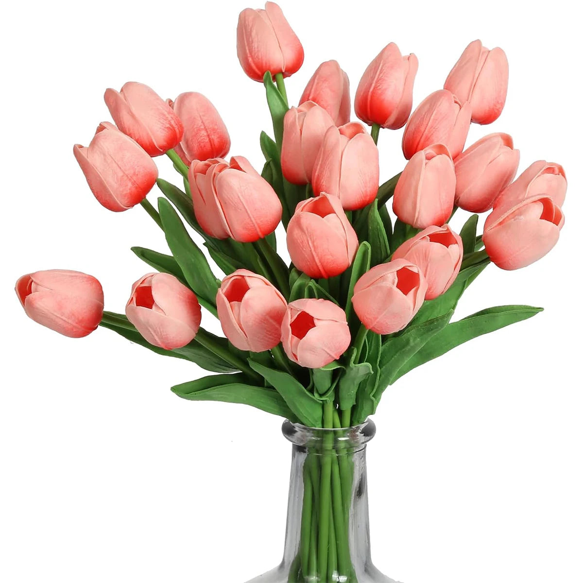 Real Touch Artificial Tulip Flowers – Decorative Floral Bouquet for Wedding Home