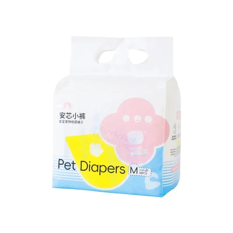 Disposable Male Dog Diapers – Leak-proof Waterproof Shorts for Puppy Care