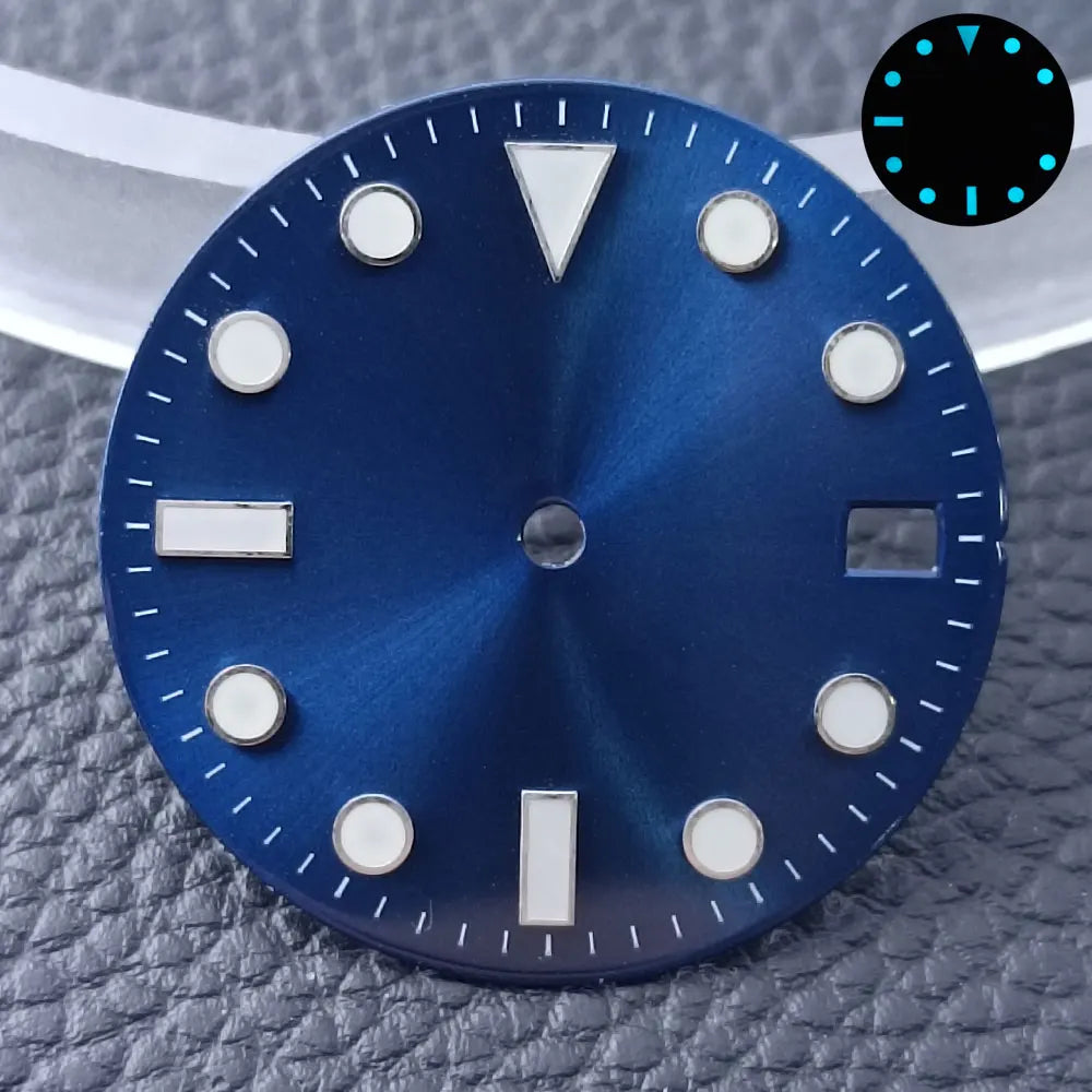 Custom GMT Watch Dial – 28.5mm Single Calendar for NH34 NH35 Movements