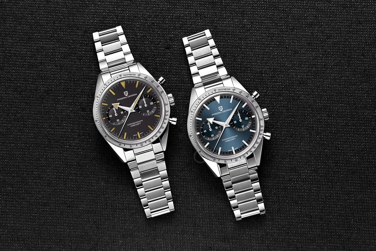 Pagani Design Moon Chronograph – Retro Sports Quartz Watch for Men