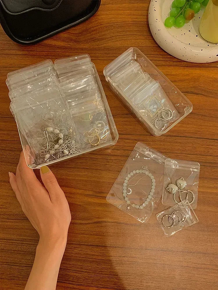 Transparent PVC Jewelry Pouches – Anti-Oxidation Bags for Storage