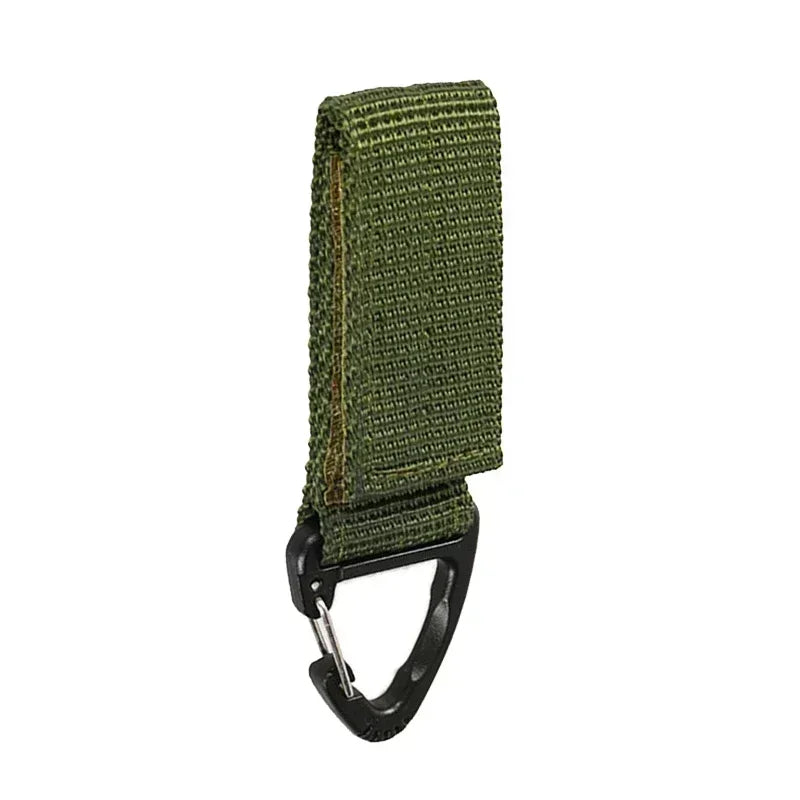 Nylon Tactical Glove Hook – Durable Carabiner Clip for Outdoor Camping
