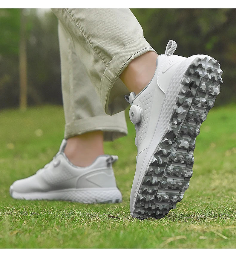 Waterproof Golf Sneakers – Casual Athletic Footwear for Men and Women