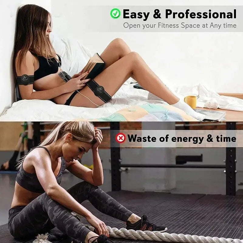 Wireless Hip Trainer – Electric Muscle Stimulator for Fitness and Slimming