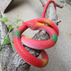 Soft Rubber Simulation Snake – 68cm Realistic Toy for Halloween Pranks