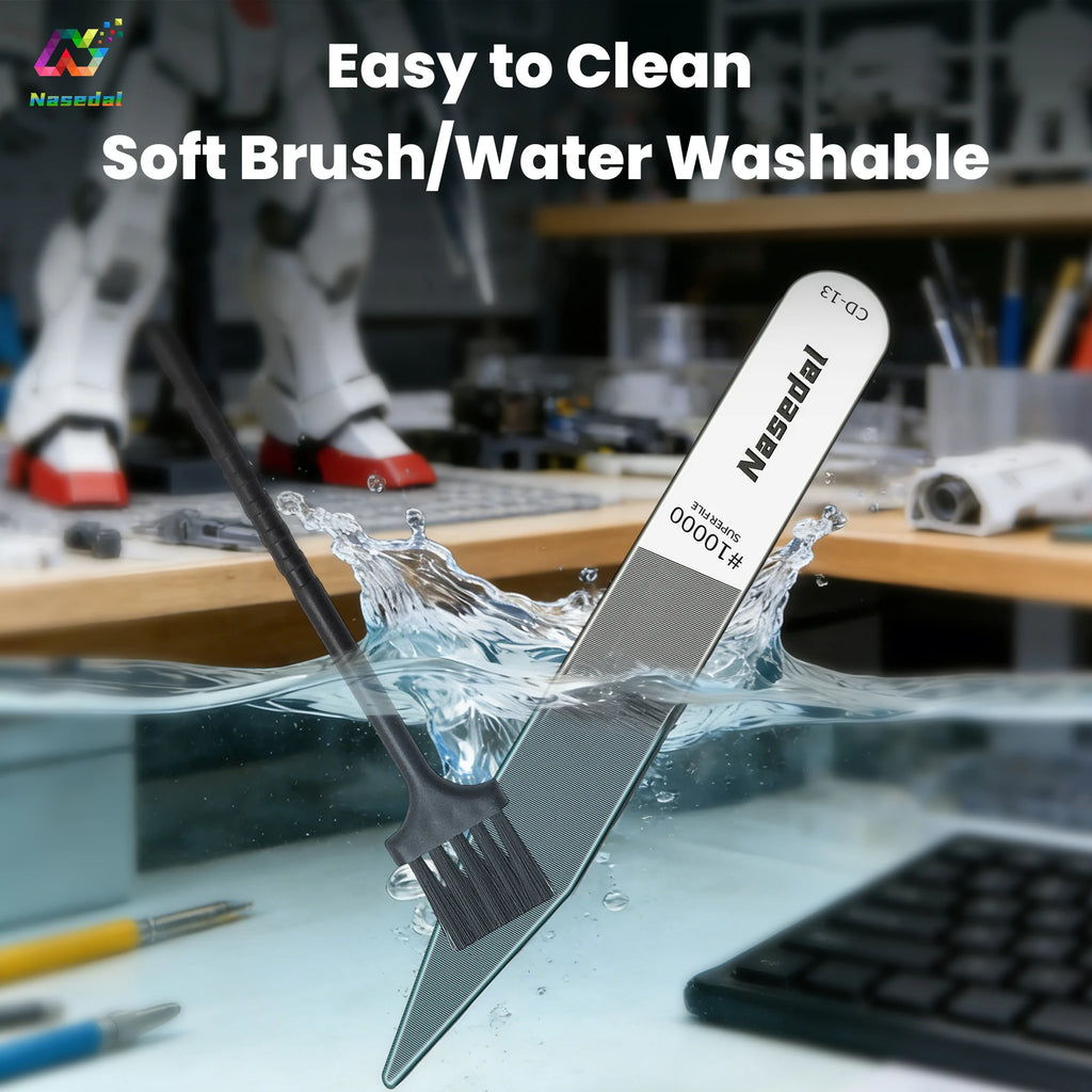 Glass Polishing File – Ultra Fine Mirror Finish for DIY Plastic Models