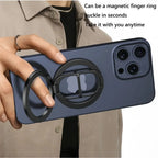 Magnetic Phone Ring Holder – Double-Sided Kickstand for MagSafe iPhone